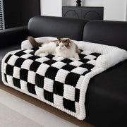 Plush Thickened Warm Pet Bed