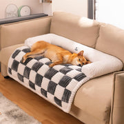 Plush Thickened Warm Pet Bed