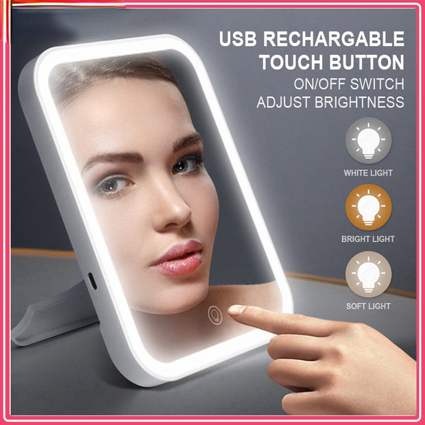 Smart Makeup Mirror - Bargin Bazaar