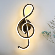 Music score home interior living room lighting