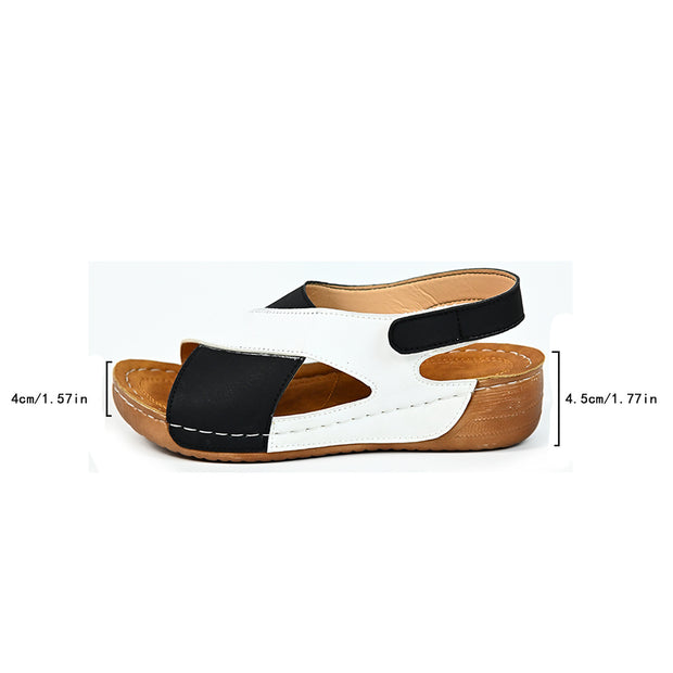 Platform Platform With Skirt Casual Open Toe All-match Beach - Bargin Bazaar