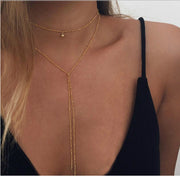 Simple necklace retro clavicle necklace - Bargin Bazaar