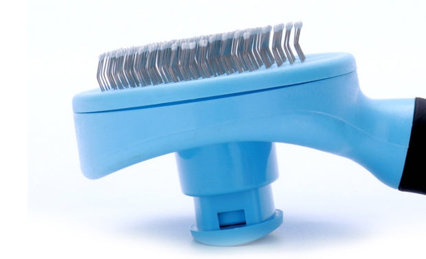 Pet steel needle brush