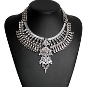 Alloy Diamond Short Necklace Crystal Necklace - Bargin Bazaar