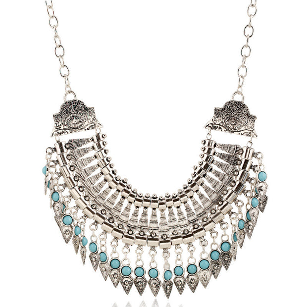 Alloy Diamond Short Necklace Crystal Necklace - Bargin Bazaar