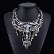 Alloy Diamond Short Necklace Crystal Necklace - Bargin Bazaar