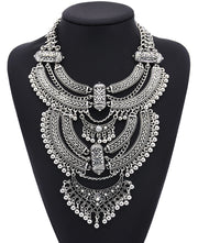 Alloy Diamond Short Necklace Crystal Necklace - Bargin Bazaar