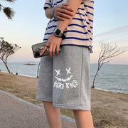 New Casual Pants Men''s Summer Shorts Men''s Korean Trend Loose  Hong Kong Style Straight Sports Pants