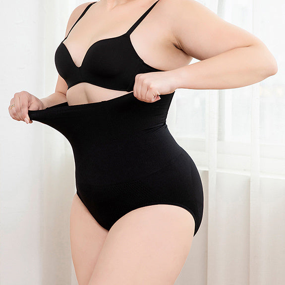 New Silicone Design Breathable High-Waisted Shaping Panties - Bargin Bazaar