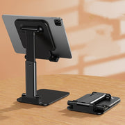 Desktop Aluminum Folding Bracket For Cell Phones