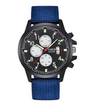 Mens Brand Watches Fashion Nylon Band Military Sports Watch