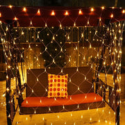 Net Mesh Solar Fairy Lights - Bargin Bazaar