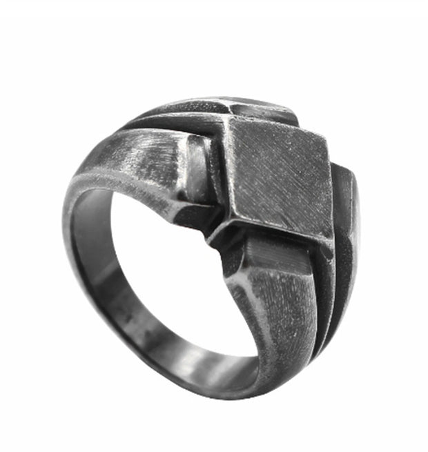 Mens Fashion Casual Vintage Punk Finger Ring