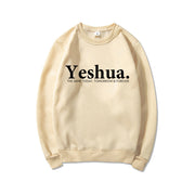 Vintage Yeshua Christian Sweatshirt Christian Apparel Faith - Bargin Bazaar