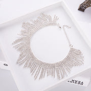 Neck Elements Necklace Tassel Diamond Necklace Alloy Necklace - Bargin Bazaar