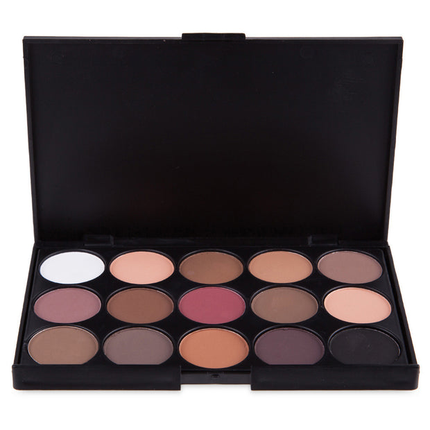 15 color earth color eyeshadow smoky eyeshadow - Bargin Bazaar