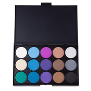 15 color earth color eyeshadow smoky eyeshadow - Bargin Bazaar