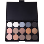 15 color earth color eyeshadow smoky eyeshadow - Bargin Bazaar