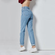 Harem Pants Vintage High Waist Jeans Woman Boyfriends - Bargin Bazaar