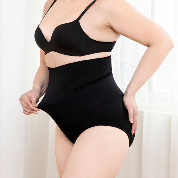 New Silicone Design Breathable High-Waisted Shaping Panties - Bargin Bazaar