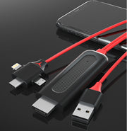 Three In One Wired Device For Mobile Phones