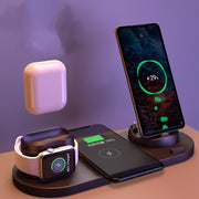 Six-in-one wireless charger for mobile phones