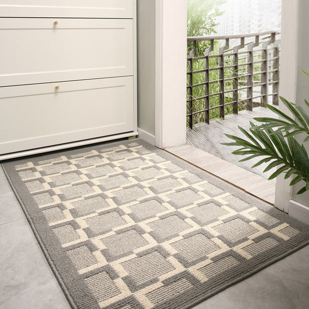 Nordic Home Floor Mat Home Dirty-resistant Porch Carpet