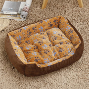 Dog bed with pet cushion