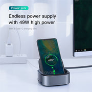 Smart docking station for mobile phones