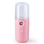 Nano Mist Facial Sprayer Beauty Instrument USB Face Steamer Moisturizing Beauty - Bargin Bazaar