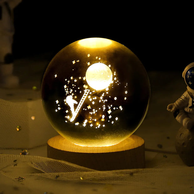 Starry Sky Moon Projection Lamp