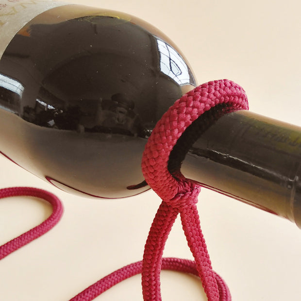 Suspended Rope Wine Bottle - Bargin Bazaar