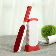 Household pet hair removal brush