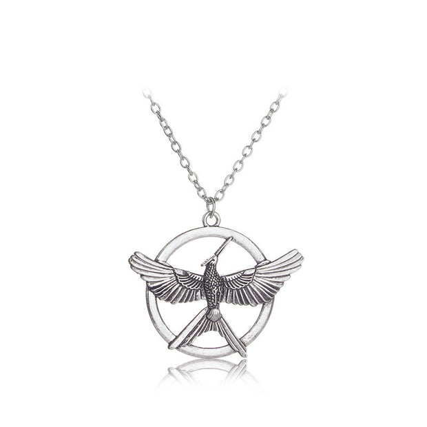 Necklace Mockingjay Animal Necklace Jewelry - Bargin Bazaar