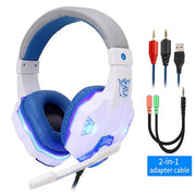 Led Light Wired Gamer Headset - Bargin Bazaar