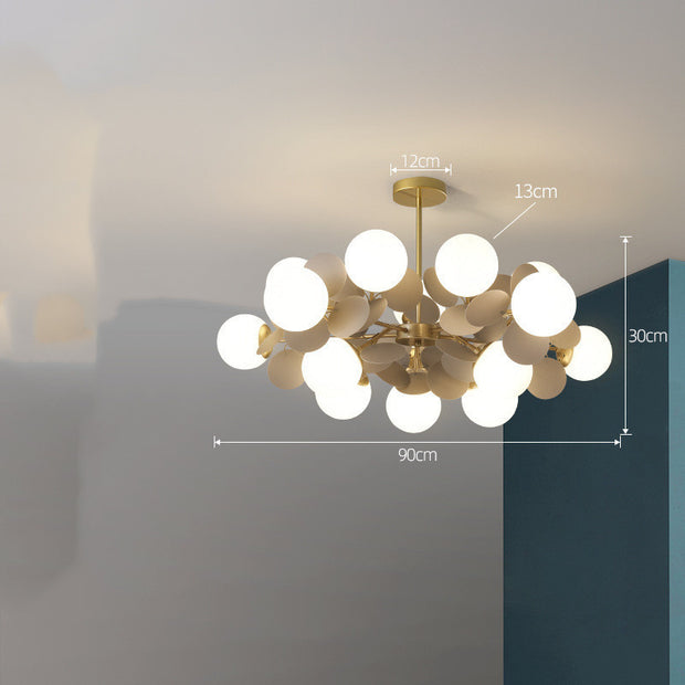 Nordic Chandelier Modern Minimalist Living Room Bedroom Lighting