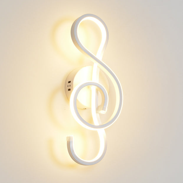 Music score home interior living room lighting