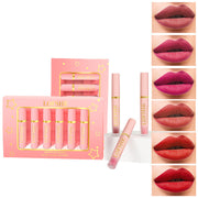 Fashion Matte Lip Glaze Lipstick Fade Set - Bargin Bazaar