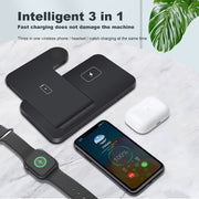 3in1 Wireless Fast Charger Dock Station - Bargin Bazaar