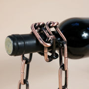 Magic Iron Chain Wine Bottle Holder - Bargin Bazaar