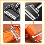 Stainless Steel Kitchen Vegetable Peeler - Bargin Bazaar