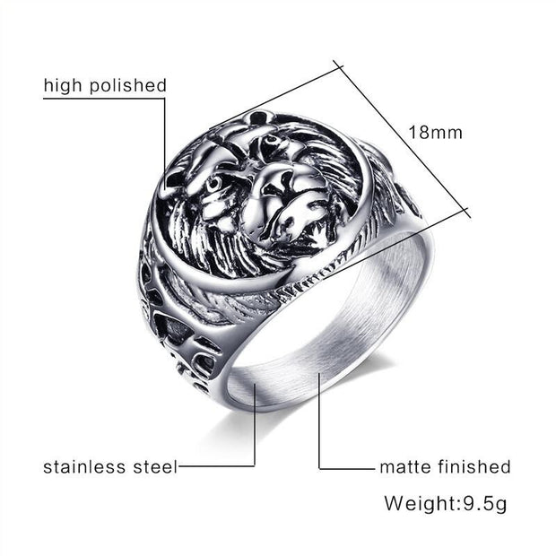 Lion Head Rings - Bargin Bazaar