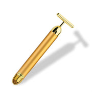 Energy 24K Gold T Beauty Bar Facial Roller Massager - Bargin Bazaar