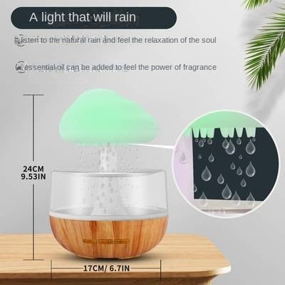 Desktop Rain Cloud Humidifier - Bargin Bazaar