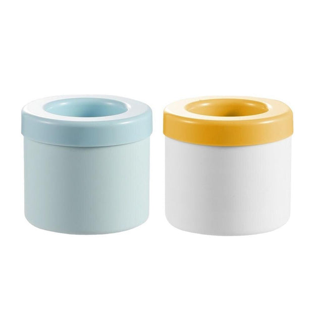 Silicone Cylinder Portable Ice Maker Bucket - Bargin Bazaar