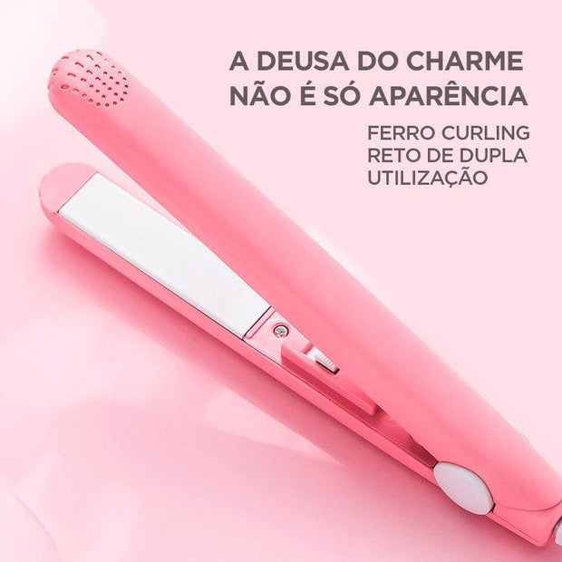 Ceramic Mini Hair Straightener - Bargin Bazaar