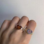 Creative Love Heart Ring - Bargin Bazaar