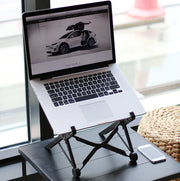 Lifting And Foldable Portable Desktop Computer Stand