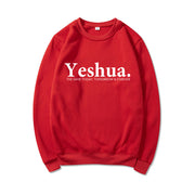 Vintage Yeshua Christian Sweatshirt Christian Apparel Faith - Bargin Bazaar