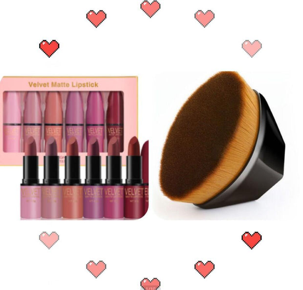 Bullet Matte Lipstick Set Matte Waterproof - Bargin Bazaar